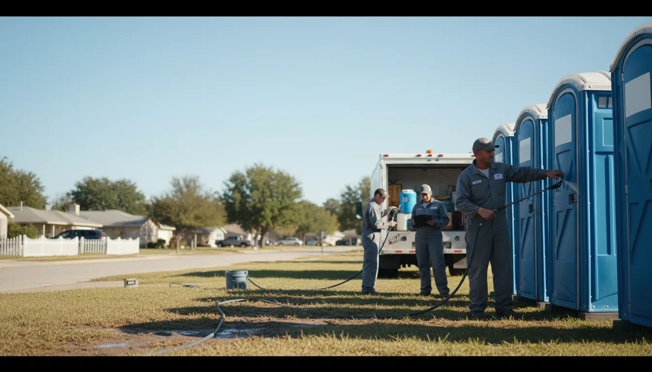 Long-Term Portable Toilet Rental in Sheffield, IL near me